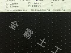 金霸環境技術 卓越品質，專注LLDPE糙面土工膜與土工布生產